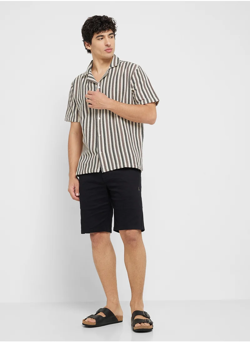 Seventy Five Causal Half Sleeve Shirt