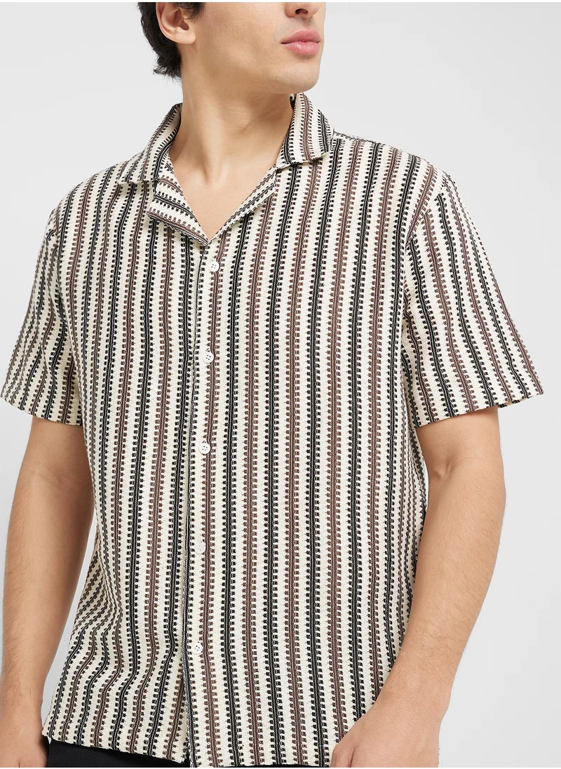 Seventy Five Causal Half Sleeve Shirt
