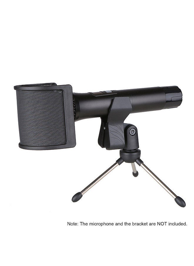 Generic - U-Type Bop Net For Microphone Radio Recording Acoustic Filter Microphone Dedicated Wind Noise Net Wind Screen Windshield Windscreen - Image 1