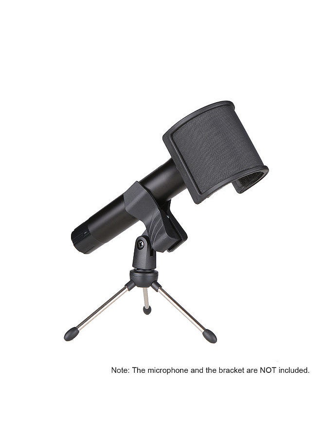 Generic - U-Type Bop Net For Microphone Radio Recording Acoustic Filter Microphone Dedicated Wind Noise Net Wind Screen Windshield Windscreen - Image 1