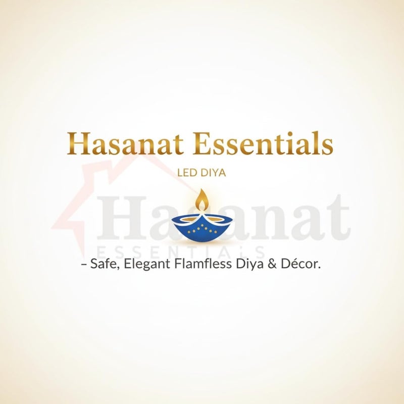 HASANAT ESSENTIALS شمعة مائية عائمة بدون لهب LED من هسنت أساسيات - Image 5