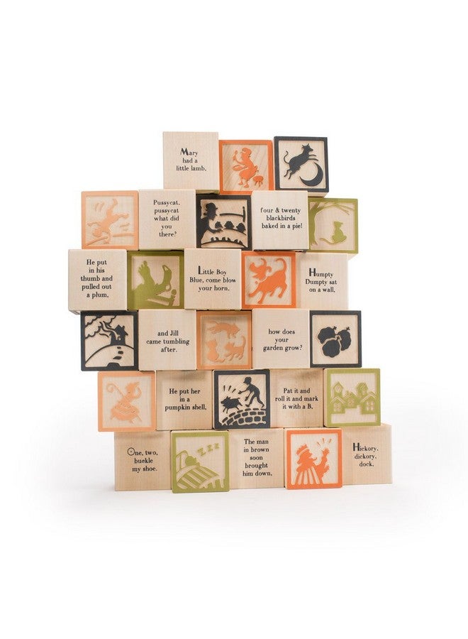 Uncle Goose Nursery Rhyme Blocks - Made in The USA - Image 1