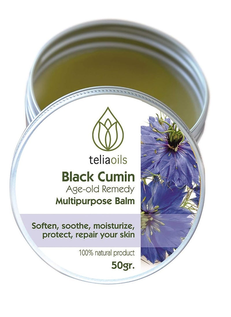 teliaoils Teliaoils Black Cumin multipurpose Balm – Soothes, Moisturize and Repairs- For Many Types Of Skin Problems, With Immediate Results- Natural ingredients, 1.68 oz  - Image 2