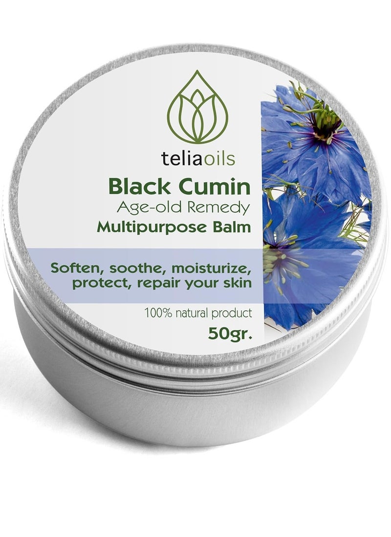 teliaoils Teliaoils Black Cumin multipurpose Balm – Soothes, Moisturize and Repairs- For Many Types Of Skin Problems, With Immediate Results- Natural ingredients, 1.68 oz  - Image 3