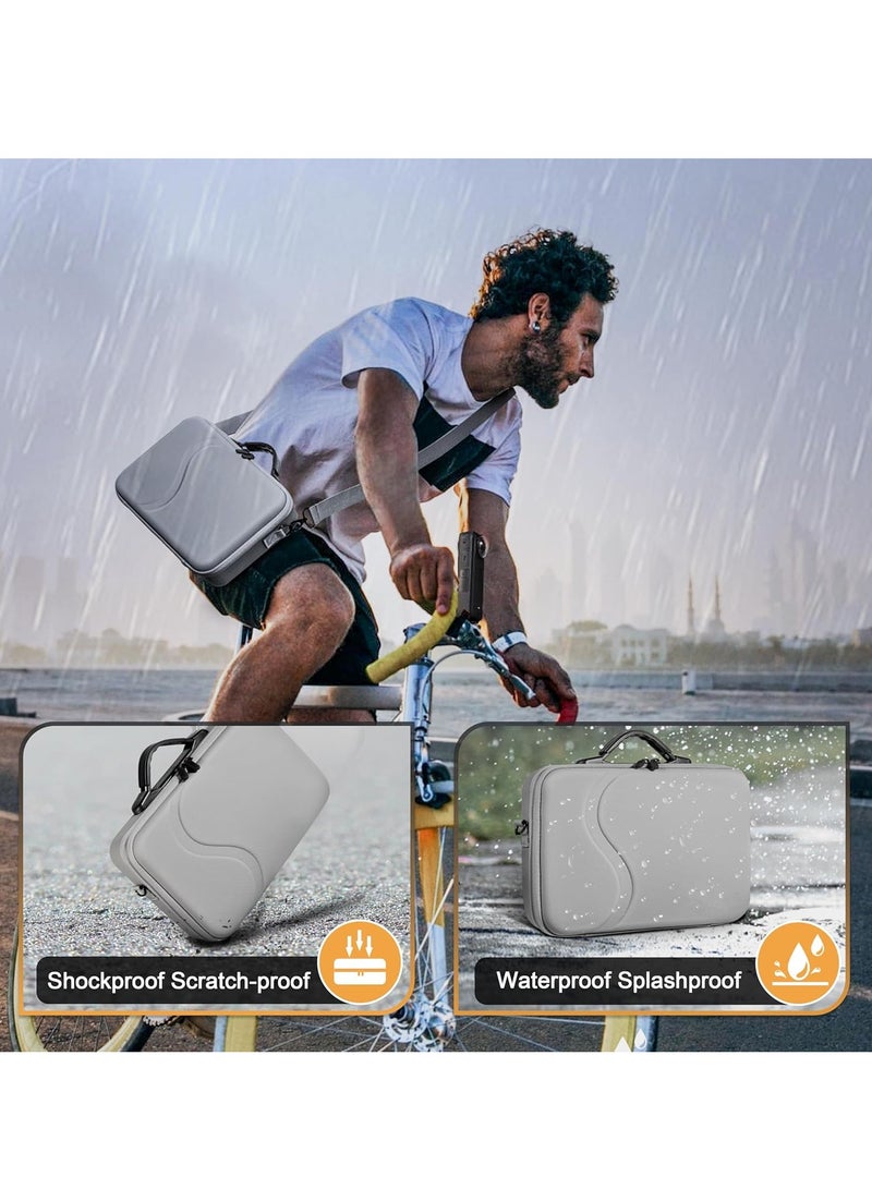 Carry Case for Insta360 X4, Camera Case, Professional Camera Backpack, Portable PU Storage, Protective Bag Travel Case for Insta360 X4 Accessories with Large Capacity - Image 4