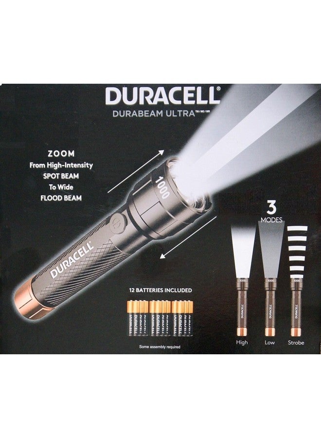 دوراسيل مصباح يدوي Duracell DURABEAM Ultra LED بقوة 1000 لومن - عبوة من 3 قطع - Image 3