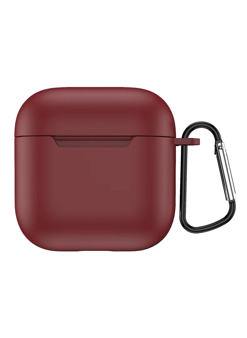 Xcell Soul11 True Wireless Earbuds with Lightning Charging | Clear Sound Deep Bass, Auto-Connectivity | 5Hr Talk/Playtime + 100Hr Standby | iOS/Android Compatible Splash-Proof TWS – Maroon