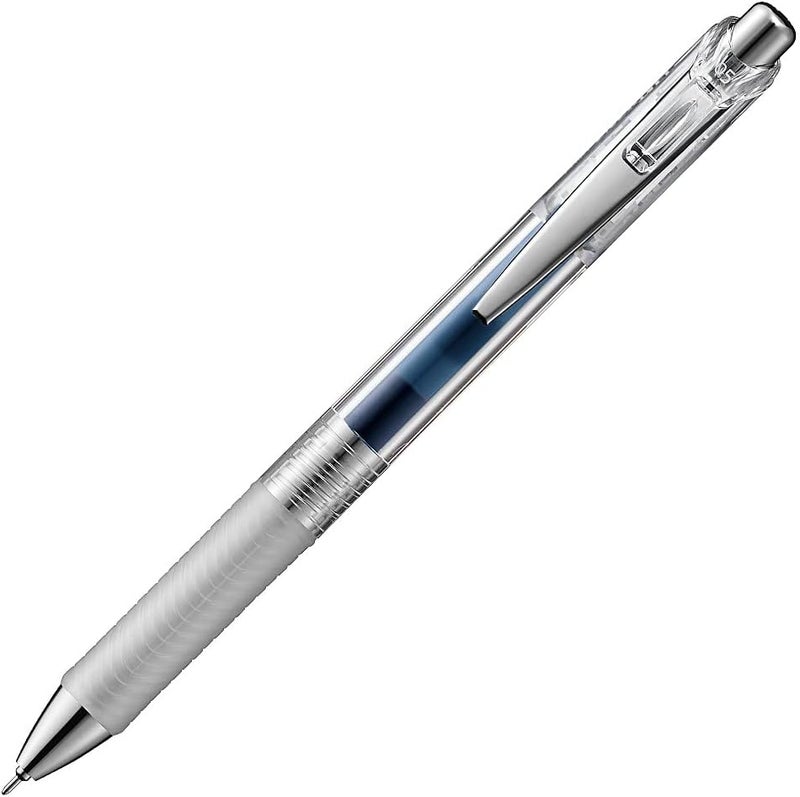 بنتل قلم Pentel Energel Pure BLN75TL-CAX من نوع القلم الرولر، نهاية إبرة، آلية قابلة للسحب، لون أزرق بحري، عبوة تحتوي على قلم واحد - Image 1