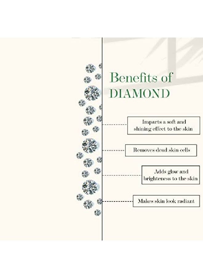 Good Vibes Diamond Skin Polishing Facial Kit 4 Step Skin Care Includes Cleanser Scrub Cream and Pack 10 g each Cruelty Free  - Image 5