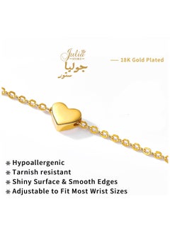 Delicate Gold Tiny Heart Bracelet - pzsku/Z897C66CE3CC712A2F485Z/45/_/1717284576/c1841cc2-439b-46d2-ad64-54fd79a2b606