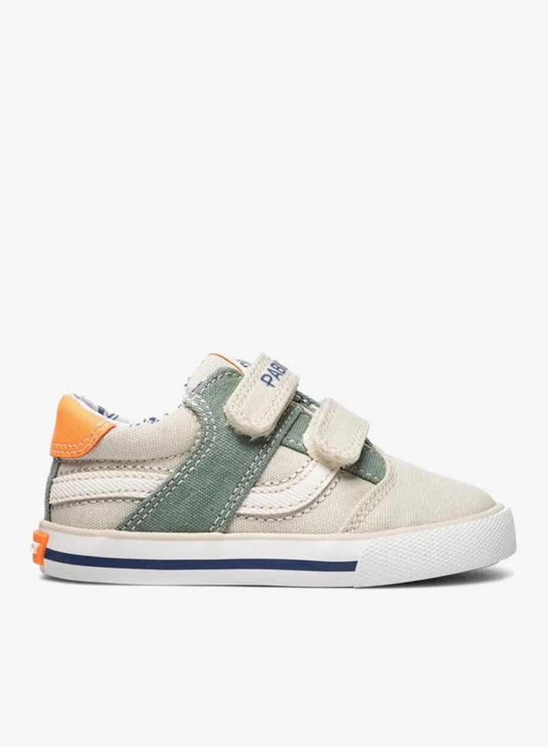 بابلوسكي Canvas Sneakers With Hook & Loop Closure