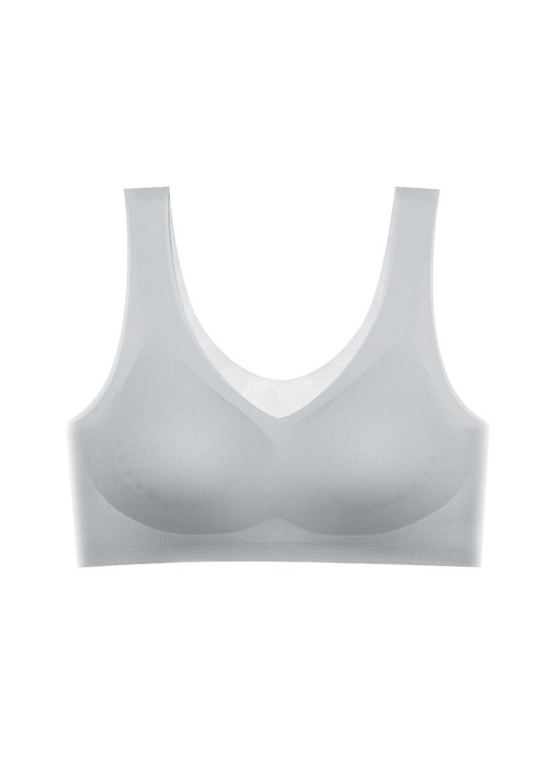 No Steel Ring Gathering Shock Proof Sports Bra