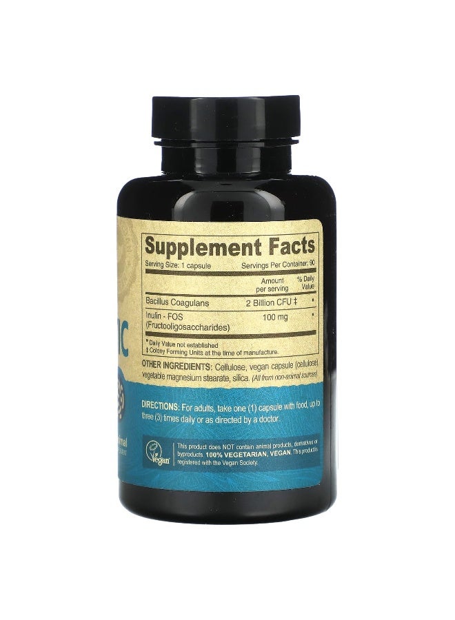 Deva, Vegan Probiotic with FOS Prebiotic, 90 Vegan Caps (Packaging may vary) - Image 2
