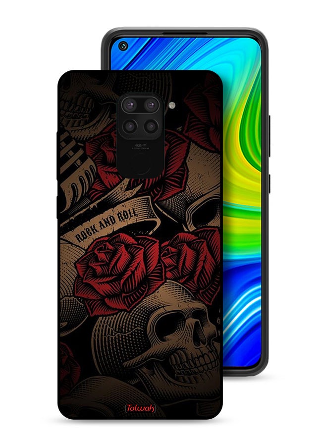 Tolwak Xiaomi Redmi Note 9 Protective Case Cover Rok And Roll - Image 1