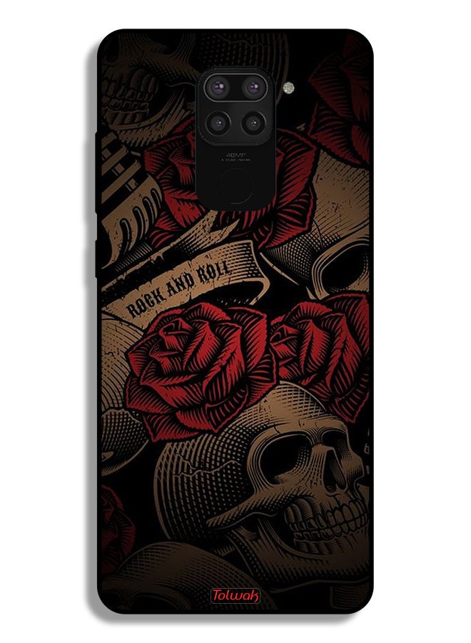 Tolwak Xiaomi Redmi Note 9 Protective Case Cover Rok And Roll - Image 2