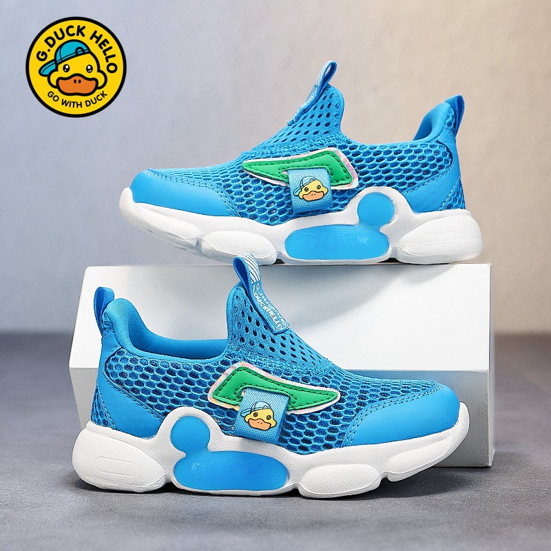 Little Yellow Duck Boys' Shoes Summer Lightweight Slip-On Anti-Slip Sports Shoes Boys Casual Shoes Breathable Children'S Shoes - Image 2