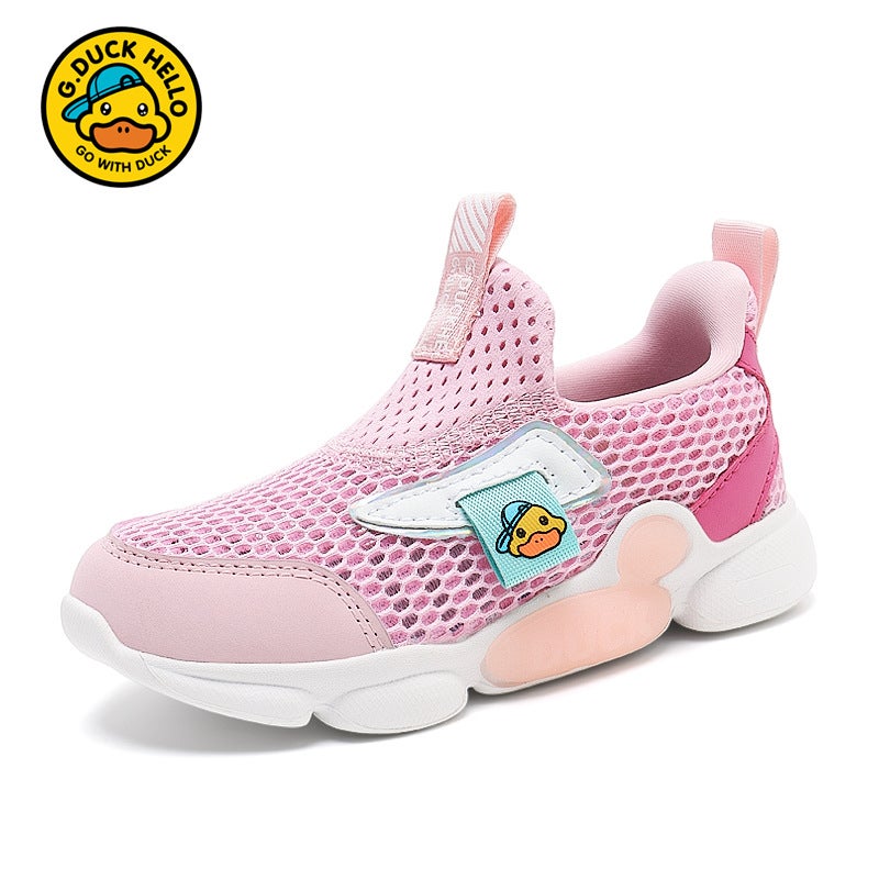 Little Yellow Duck Boys' Shoes Summer Lightweight Slip-On Anti-Slip Sports Shoes Boys Casual Shoes Breathable Children'S Shoes - Image 1