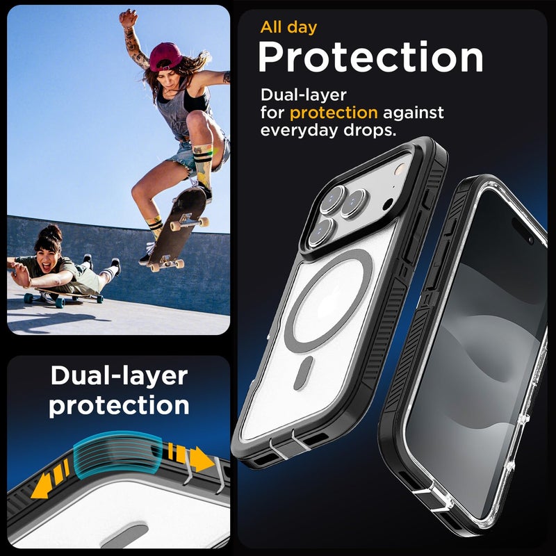 AICase for iPhone 17 Pro Max Case[Compatible with Magsafe],Magnetic Heavy Duty Drop Protection Full Body Rugged Shockproof/Dust Proof Military Protective Tough Durable for iPhone 17 Pro Max 6.9"_2 - Image 3