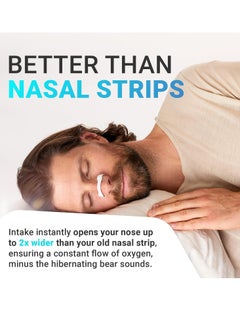 AIKMADIN Anti-snoring nose patch Comfortable anti-snoring device (30 Count, Black) - Boost Oxygen Intake, Reduce Snoring, Improve Sleep Quality - Sweat Resistant, Skin Safe Nasal Strips - Extra Strength Snoring Solution  - Image 4
