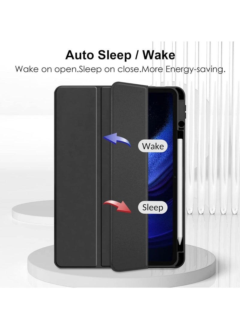 Xiaomi Pad 6 /Pad 6 Pro cover,Hard Shell Smart Cover Protective Slim Case for Xiaomi Mi Pad 6 /Pad 6 Pro Black - Image 2