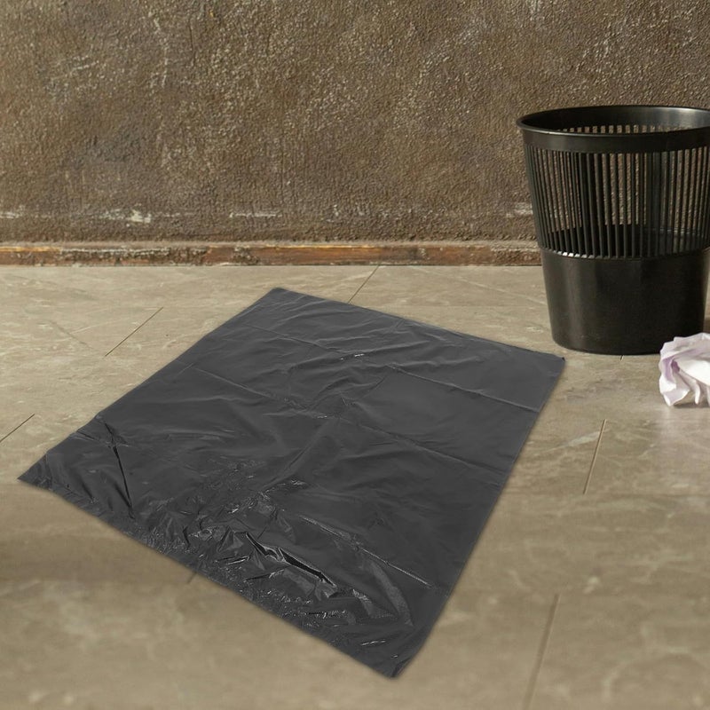 Large Black Garbage Bags 50pcs Thickened Plastic Rubbish Bags 50X60 Inch Strong Trash Can Liners for Home and Community Use - Image 3
