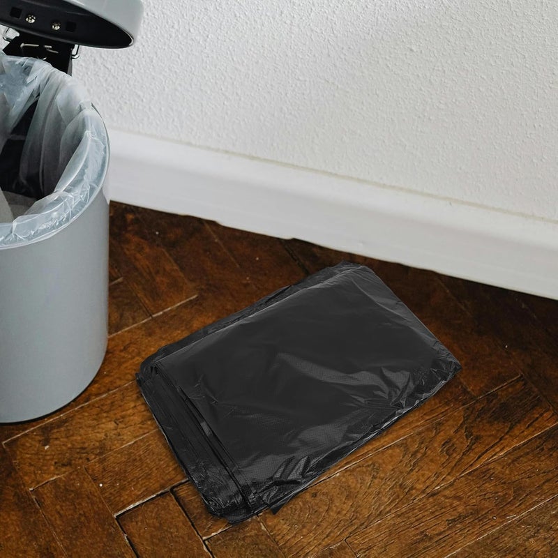 Large Black Garbage Bags 50pcs Thickened Plastic Rubbish Bags 50X60 Inch Strong Trash Can Liners for Home and Community Use - Image 4