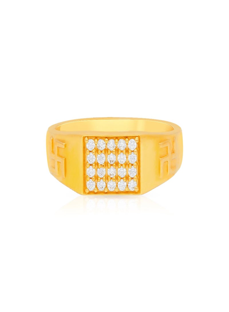 Malabar Gold and Diamonds 22 Carat 916 Purity Gold Ring RG9923278Y22 for Men  - Image 2