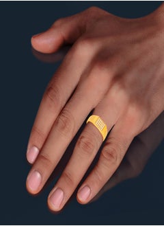 Malabar Gold and Diamonds 22 Carat 916 Purity Gold Ring RG9923278Y22 for Men  - Image 4