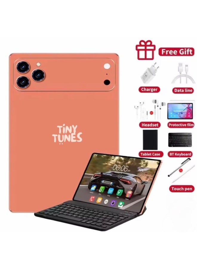 Tiny Tunes - Tablet + Keyboard For Kids, 1TB storage, Orange - Image 2
