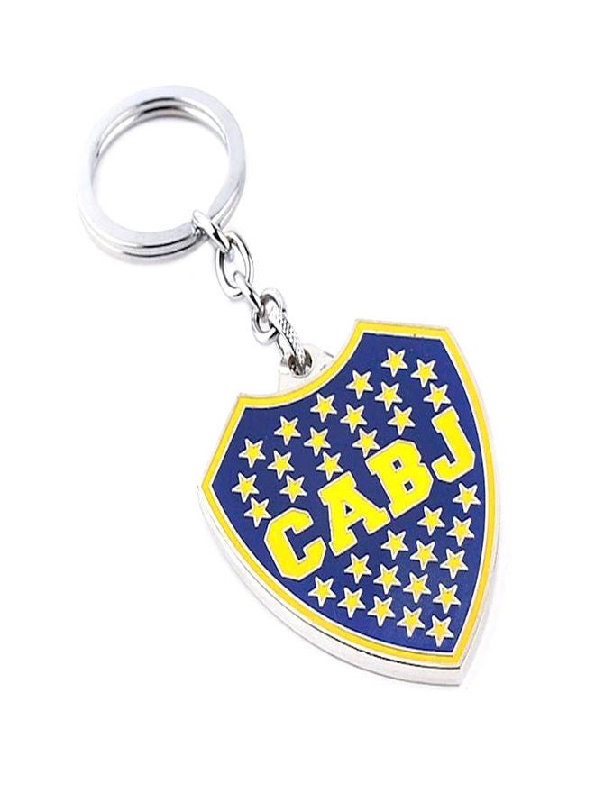 NIBEMINENT Boca Youth Soccer Team Emblem Metal Key Chain