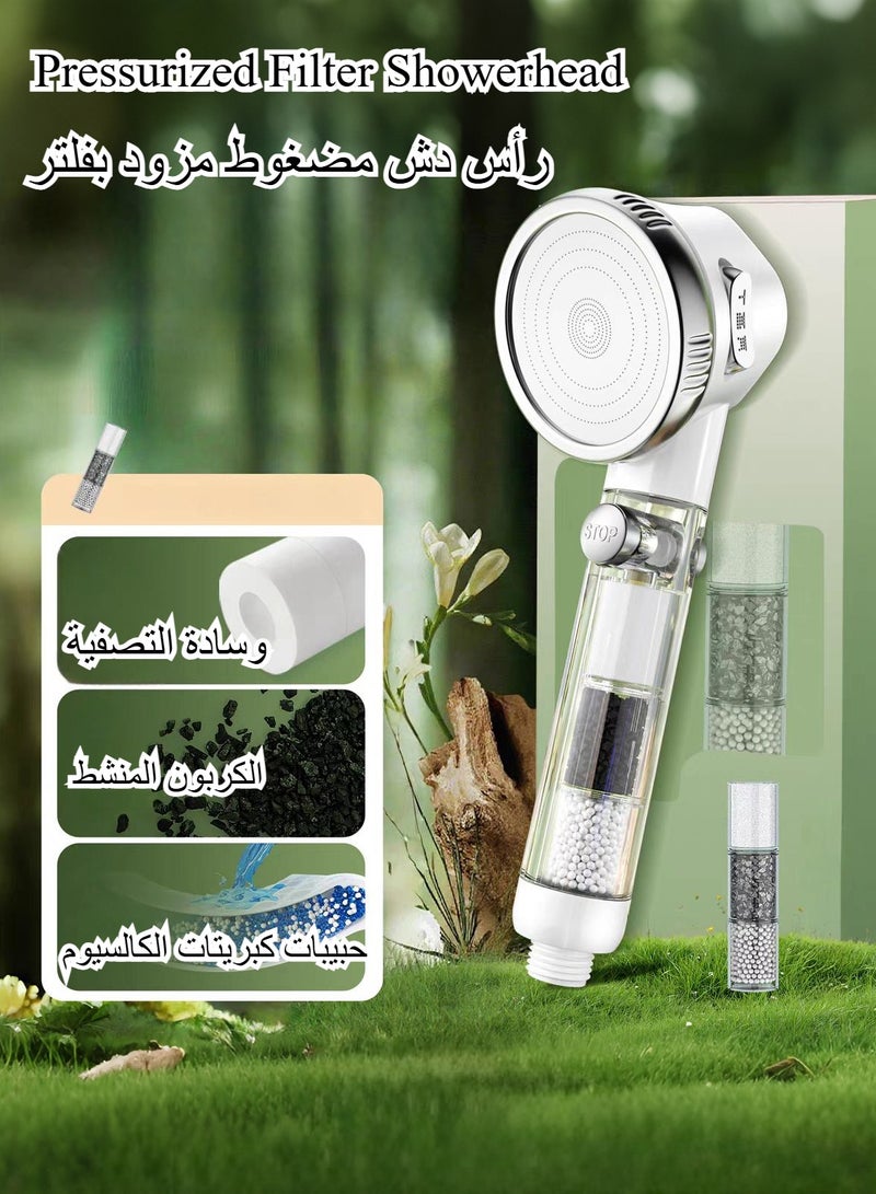 Ceamere Shower Filter - High Pressure Handheld Shower Head | Water Filter Shower for Hair Loss | Healthy Skin & Hair, Bathroom Accessories, Lab-Tested Chlorine Removal - Image 1