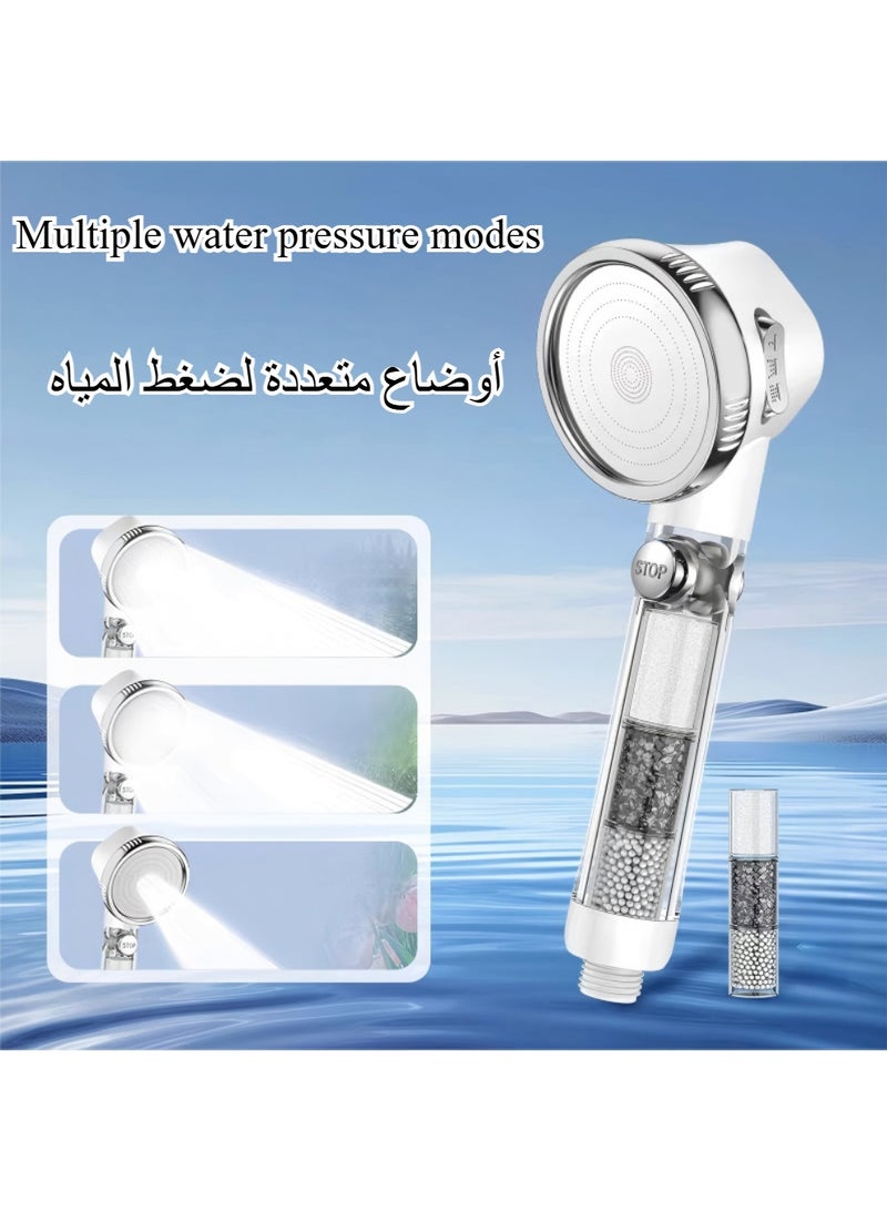 Ceamere Shower Filter - High Pressure Handheld Shower Head | Water Filter Shower for Hair Loss | Healthy Skin & Hair, Bathroom Accessories, Lab-Tested Chlorine Removal - Image 5
