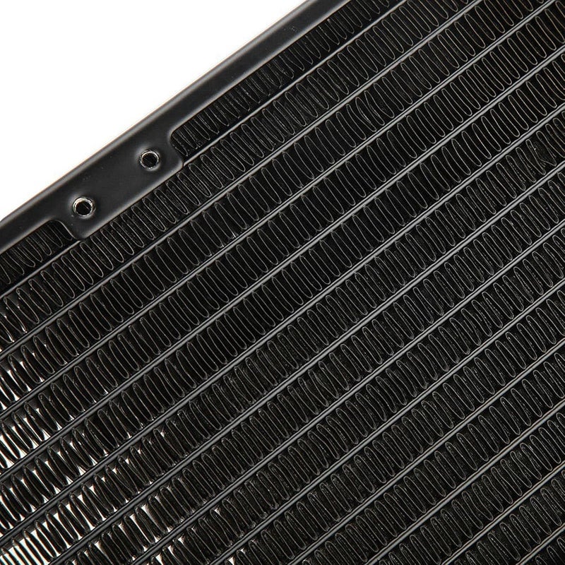 12 - Tube PC Heat Exchanger, Water Cooler Tube with G1/4 Thread, Built - in Water Separator for Computer Water Cooling System, Red Copper Fin and Brass for CPU (240mm) - Image 2