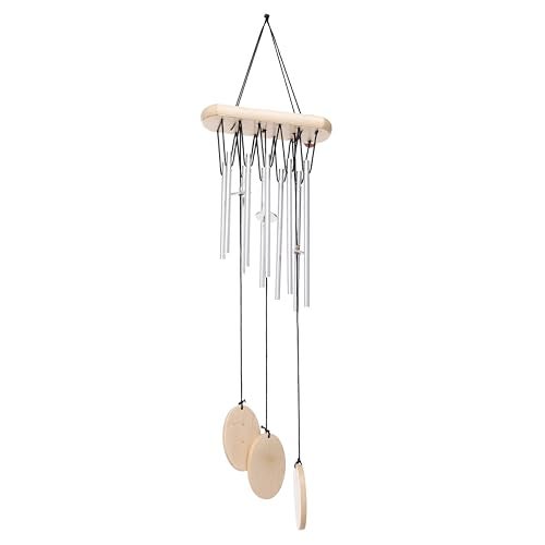 sculpmart Wind Chimes for Home Positive Energy - Hanging Bells for Home Decoration and Balcony Decor with Melody Sound (10-Pipe) - Image 4