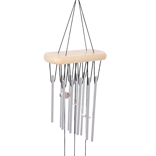 sculpmart Wind Chimes for Home Positive Energy - Hanging Bells for Home Decoration and Balcony Decor with Melody Sound (10-Pipe) - Image 2
