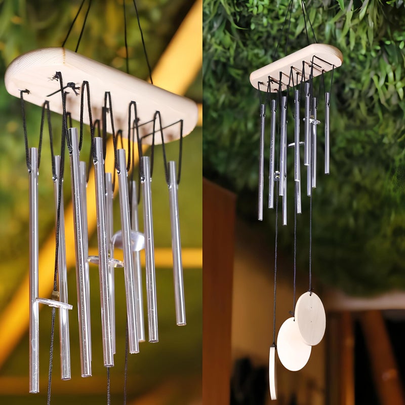 sculpmart Wind Chimes for Home Positive Energy - Hanging Bells for Home Decoration and Balcony Decor with Melody Sound (10-Pipe) - Image 5