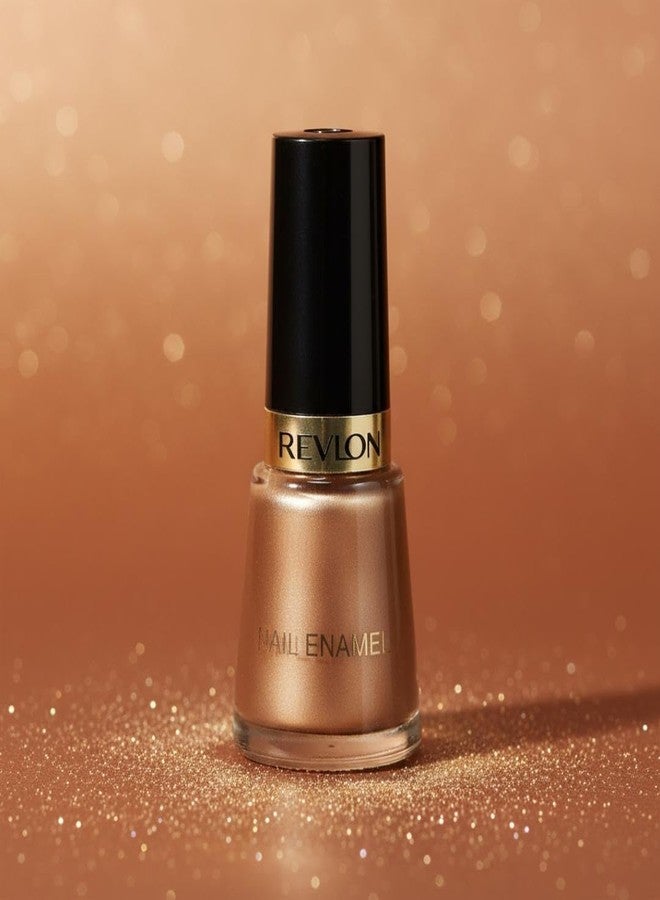 REVLON Matte Finish Nail Enamel, Cocktail Copper, 8ml - Image 2