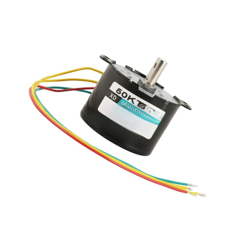 محرك متزامن AC220V 2.5 دورة في الدقيقة، محرك تروس معدني مصغر منخفض السرعة، دوران مع عقارب الساعة وعكسها، عزم دوران كبير، ملف نحاس نقي - منخفض الضوضاء للتحكم في الأتمتة للأجهزة وآلات البيع - Image 5