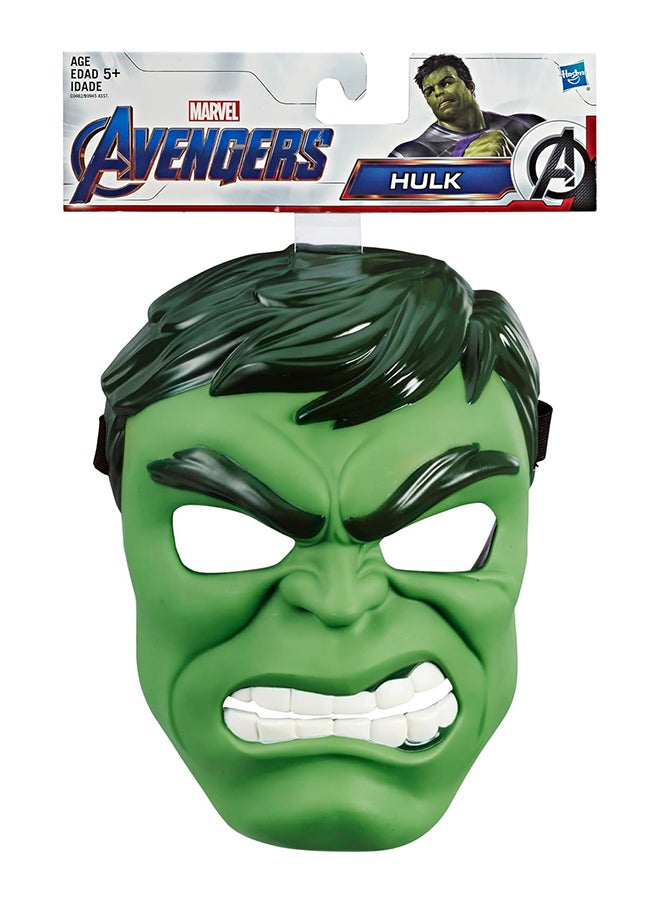 MARVEL Marvel Hulk Hero Mask Toys, Classic Design, Inspired By Avengers Endgame, For Kids Ages 5 and Up  - Image 2