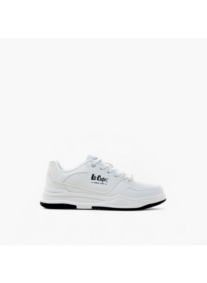 Lee Cooper Men's Logo Detail Lace-Up Sneakers - Image 3