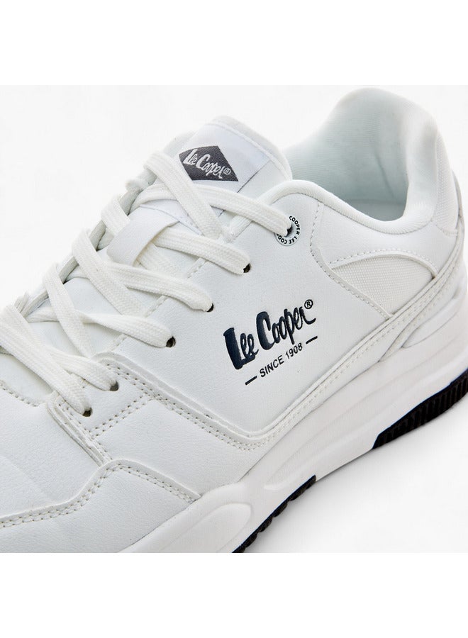 Lee Cooper Men's Logo Detail Lace-Up Sneakers - Image 4