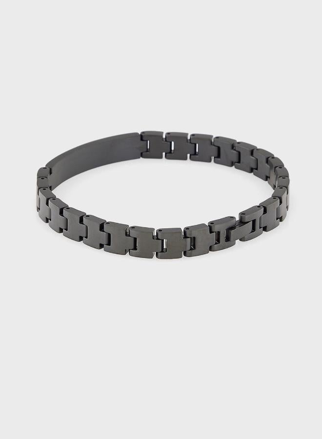 TOMMY HILFIGER Mens Link Bracelet With Black Ion Plating (Ip) - 2790312 - Image 2