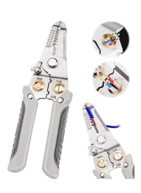 Special Wire Stripper for Electrician, 6 in 1 Multifunction Wire Pliers Tool