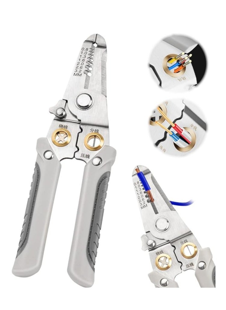 Generic - Special Wire Stripper for Electrician, 6 in 1 Multifunction Wire Pliers Tool - Image 1