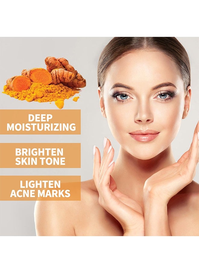 West&Month - Turmeric Anti-Oxidation Face Serum,Dark Spot Corrector Serum,Bright Skin Dark Spot Corrector Face Whitening Serum, Hydrate Dull And Dry Skin 30ML - Image 1