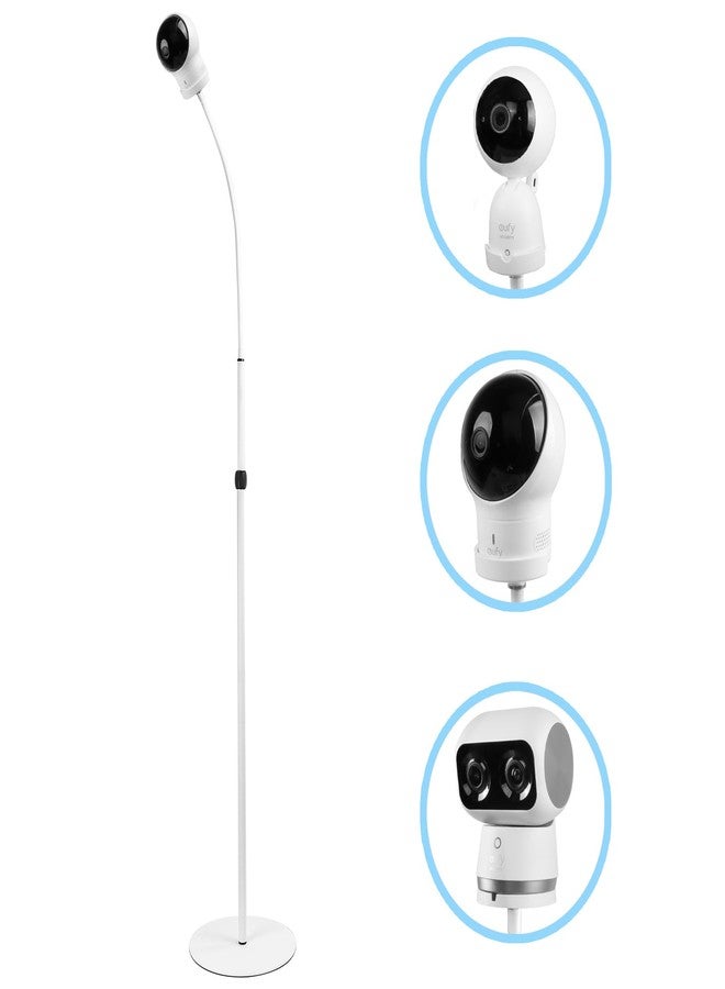 HOLACA 36 inch or 70 inch Floor Stand for Eufy SpaceView, Spaceview S/Pro, Care Baby Monitor 2 and Eufy 720P Video Baby Monitor, Indoor Cam S350 - Image 1