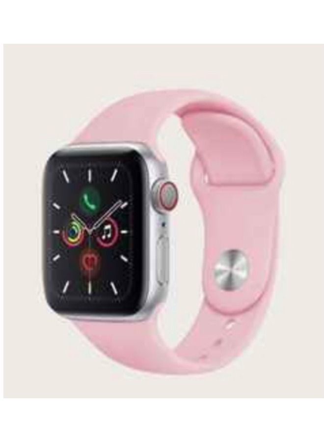 ACLIX Apple Watch Band Replacement Strap For Series 7/6/5/4/3/2/1/SE 42mm/44mm/45mm, Pink
