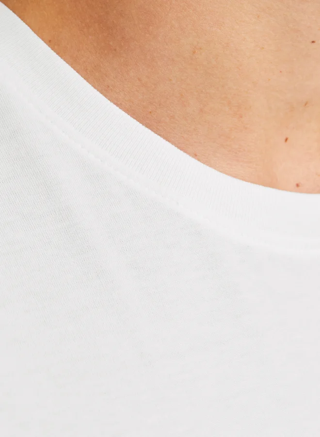 JACK & JONES Slogan Print Crew Neck T-Shirt