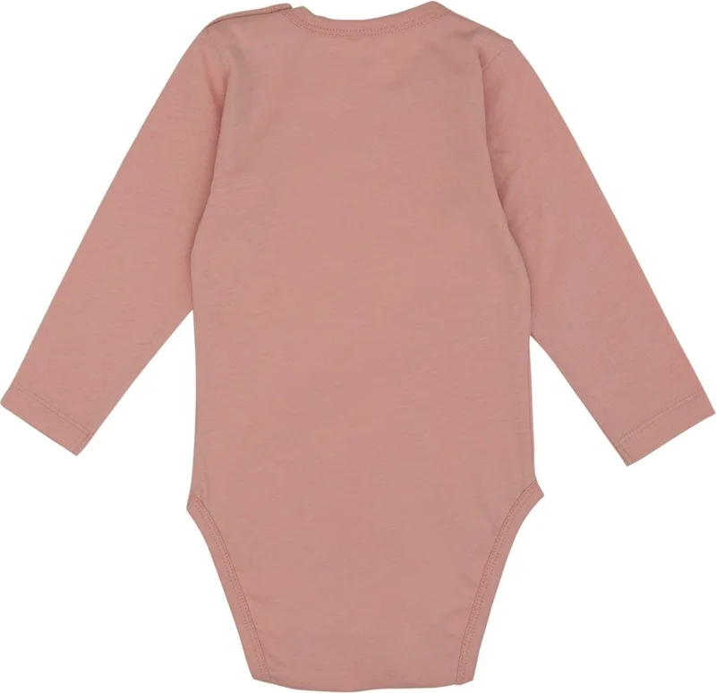 Jrmori Long Sleeve Basic Body with Shoulder Snaps