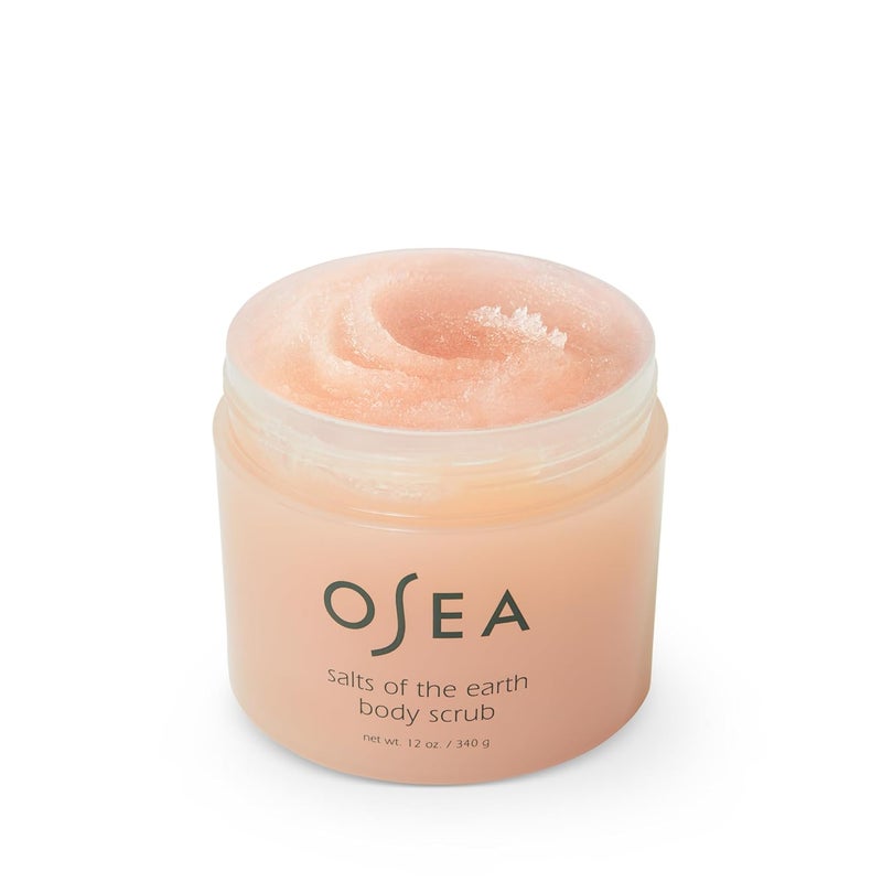 OSEA Salts of the Earth Body Scrub 12 oz - Pink Himalayan Salt Scrub - Gentle Body Exfoliation Skincare - Ideal Spa Gift for Pampering - Clean Beauty & Vegan Body Care - Image 4